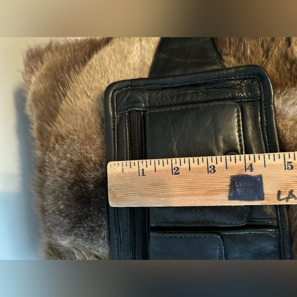 Leather belt wallet/crossbody - Picture 8 of 13